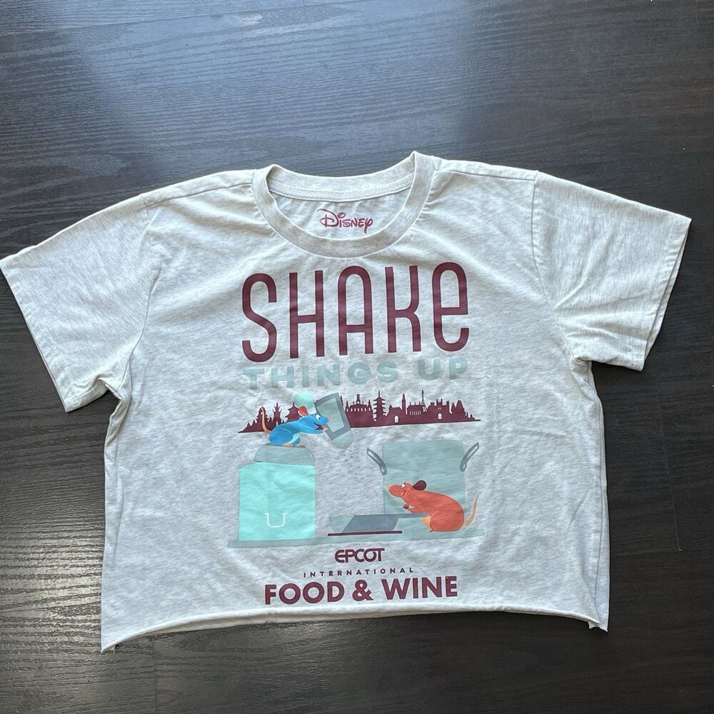Disney EPCOT Food & Wine Festival 2021 Ratatouille REMY Crop TEE Her Universe S